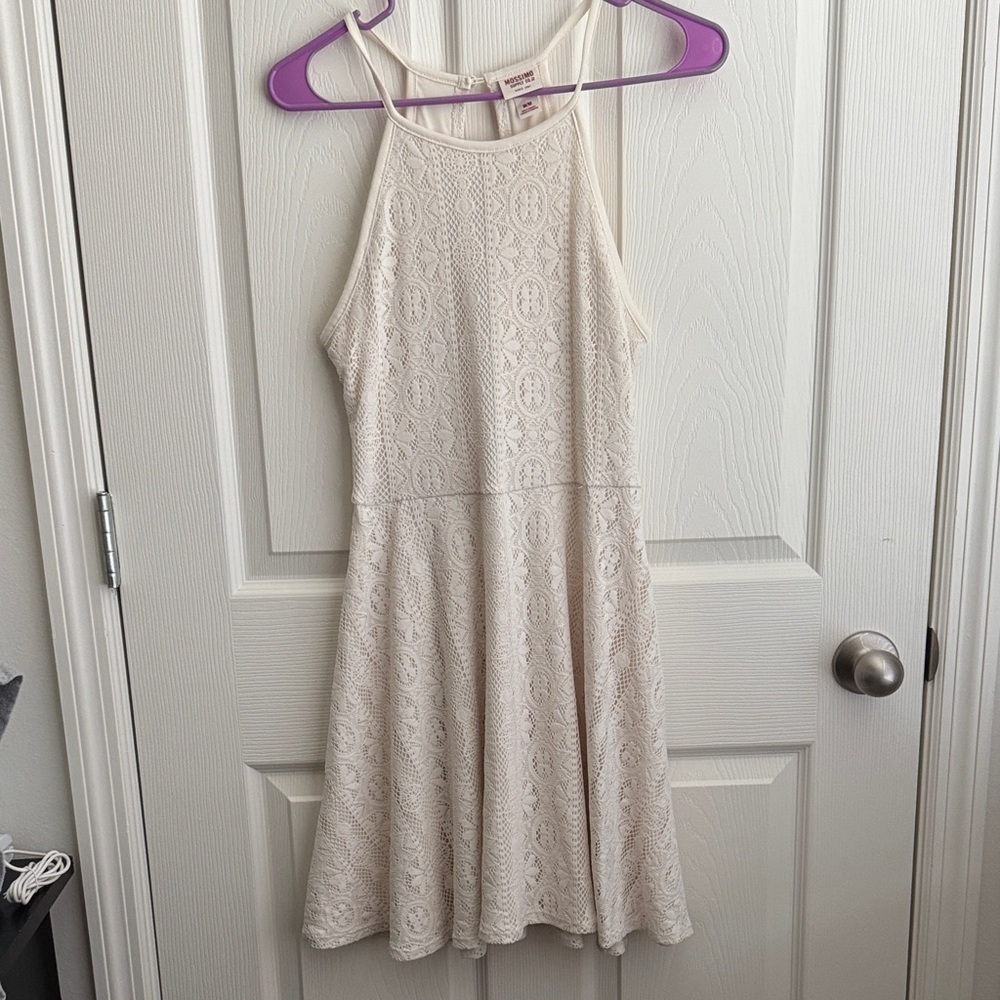 Mossimo Supply Co. Cream Lace Dress